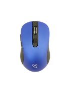 SBOX Egér, WIRELESS MOUSE, Blue