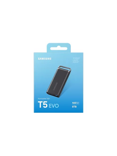 SAMSUNG Hordozható SSD T5 EVO USB 3.2 Gen 1 8TB