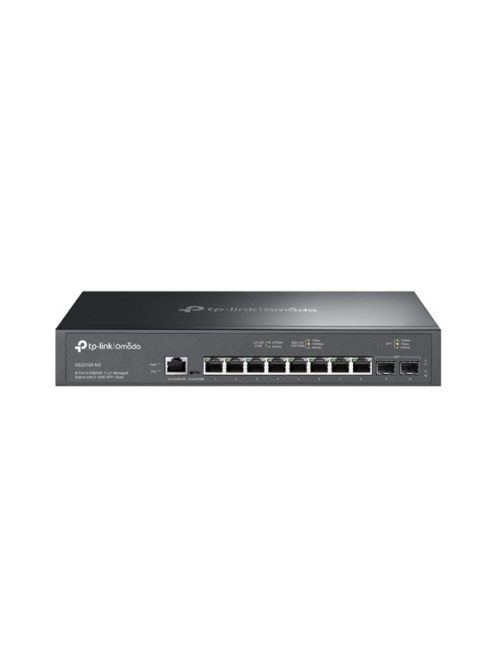 TP-LINK Switch 8x2.5Gbps + 2x10G SFP+ + 1xkonzol port + 1xMicro-USB port, Menedzselhető Rackes, SG3210X-M2