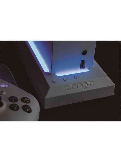 VENOM XBOX Series S Kiegészítő  RGB Led állvány Fehér, VS3510