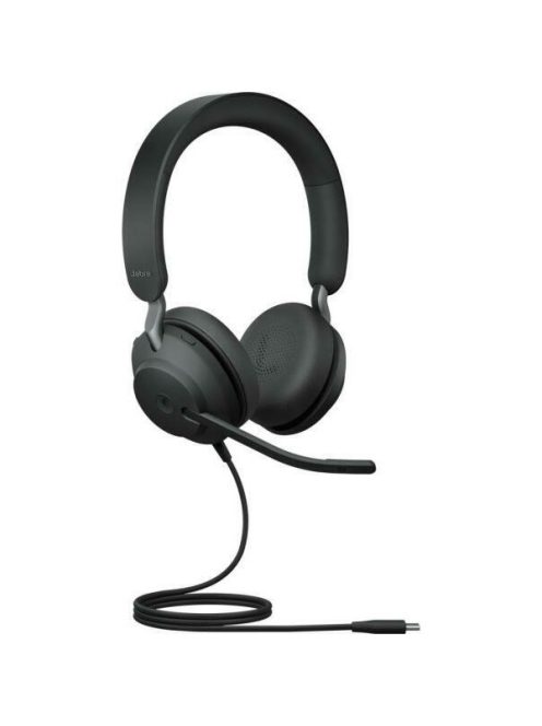 JABRA Fejhallgató - Evolve2 40 SE MS Teams Stereo Vezetékes USB-C, Mikrofon