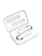 PLATINET fülhallgató, PM1040, Bluetooth 5.0, érintőgombos, vezeték nélküli, TWS, 1,5ó töltési idő, 3-4ó üzemidő, fehér