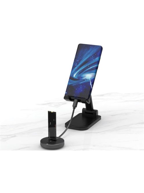 SANDBERG USB-C tartozék, USB 3.2 Dock for M.2+NVMe SSD