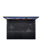 ACER Aspire Nitro AN515-58-75JQ, 15.6" FHD IPS, Intel Core i7-12650H, 16GB, 1TB SSD, GeForce RTX 4060, DOS, fekete