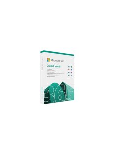   Microsoft 365 Családi verzió, 1 év. Win/MAC FPP BOX Doboz P10