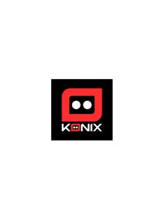   KONIX - MYTHICS Nintendo Switch/PC Vezetékes kontroller, Fekete