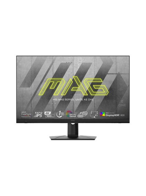 MSI Monitor GAMING MAG 323UPF 32" UHD, 3840x2160, 160Hz IPS 16:9, 1000:1 CR, 440cd/m2, 1 ms, HDMI, DP, USB-C, Black