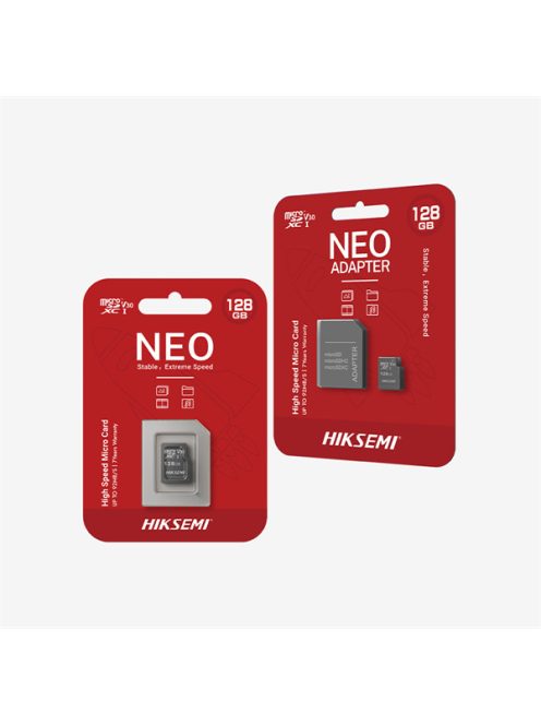 HIKSEMI Memóriakártya MicroSDHC 8GB Neo CL10 23R/10W UHS-I (HIKVISION)