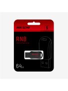 HIKSEMI Pendrive 8GB M200R "RNB" USB 2.0, Fekete (HIKVISION)