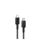 ANKER Töltőkábel, 322, USB-C - USB-C, 0,9 méteres, fekete - A81F5G11