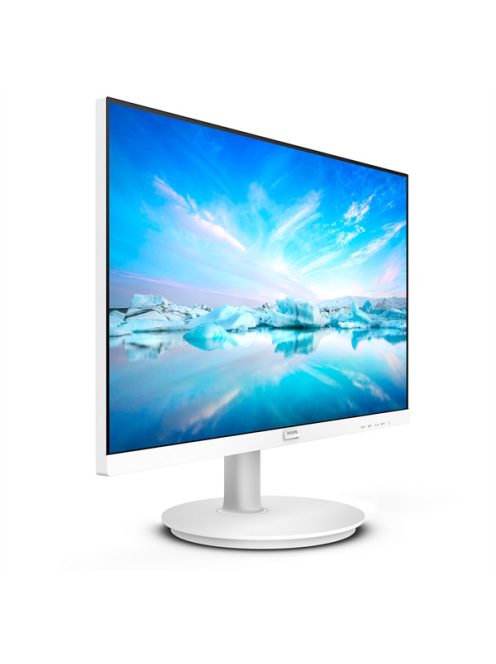 PHILIPS IPS monitor 23.8" 241V8AW, 1920x1080, 16:9, 250cd/m2, 4ms, VGA/HDMI, hangszóró, fehér