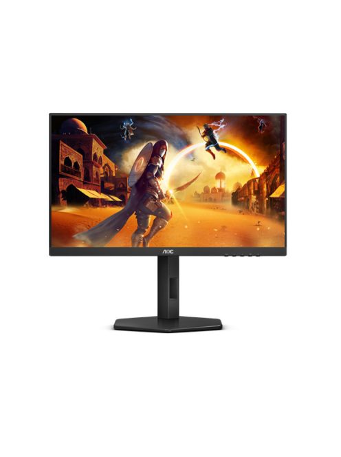 AOC Gaming 180Hz IPS monitor 23.8" 24G4X, 1920x1080, 16:9, 300cd/m2, 1ms, 2xHDMI/DisplayPort, hangsz, állí. mag, pivot