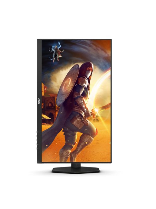 AOC Gaming 180Hz IPS monitor 27" Q27G4X, 2560x1440, 16:9, 400cd/m2, 1ms, 2xHDMI/DisplayPort, hangszóró, áll. mag., pivot