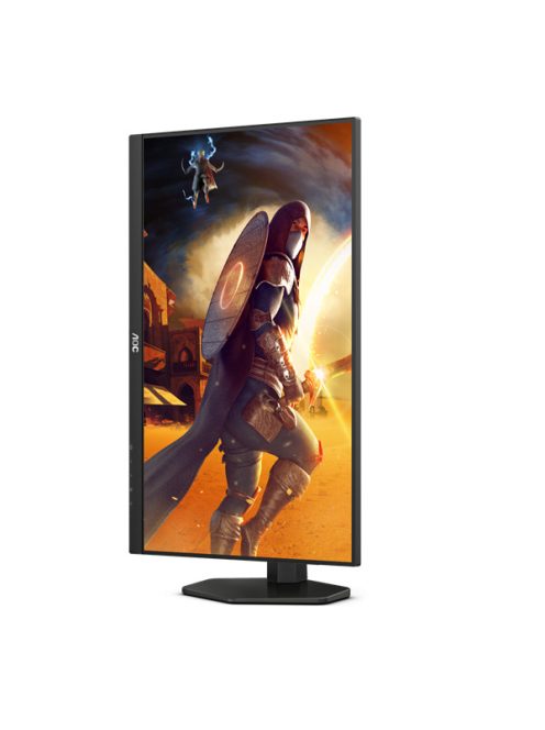 AOC Gaming 180Hz IPS monitor 27" Q27G4X, 2560x1440, 16:9, 400cd/m2, 1ms, 2xHDMI/DisplayPort, hangszóró, áll. mag., pivot