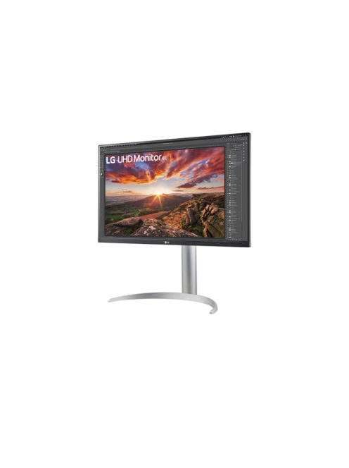 LG IPS monitor 27" 27UP85NP, 3840x2160, 16:9, 400cd/m2, 5ms, 2xHDMI/DisplayPort/USB-C/2xUSB, Pivot, hangszóró