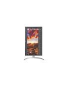 LG IPS monitor 27" 27UP85NP, 3840x2160, 16:9, 400cd/m2, 5ms, 2xHDMI/DisplayPort/USB-C/2xUSB, Pivot, hangszóró