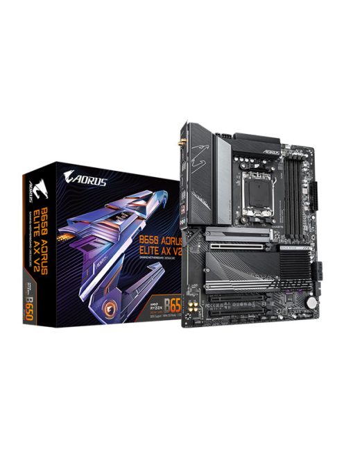 GIGABYTE Alaplap AM5 B650 AORUS ELITE AX V2 AMD B650, ATX