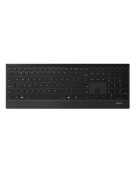RAPOO 192504, MULTIMODE "E9500M" BLUETOOTH + 2,4GHZ BILLENTYŰZET, FEKETE