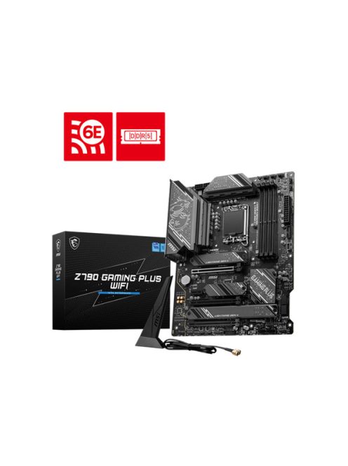 MSI Alaplap S1700 Z790 GAMING PLUS WIFI Intel Z790, ATX