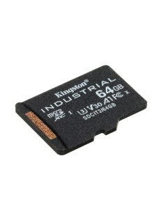   KINGSTON Memóriakártya MicroSDXC 64GB Industrial C10 A1 pSLC Adapter nélkül