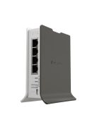 MIKROTIK Wireless Router hAP ax lite LTE6, 2,4GHz, 4x1000Mbps,  AX600, WiFi6, Menedzselhető, Asztali