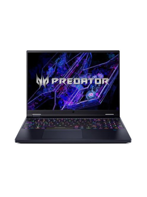 ACER Predator Helios PH16-72-99W3, 16" WQXGA, Intel Core i9-14900HX, 32GB, 2TB SSD, GeForce RTX 4080, Win11 Home, fekete