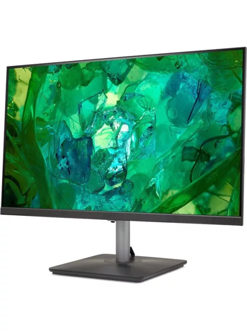 ACER IPS Vero Monitor RS242Ybpamix 23,8", 16:9 FHD, 100Hz, FreeSync, 1ms, 250nits, HDMI, VGA, MM, fekete