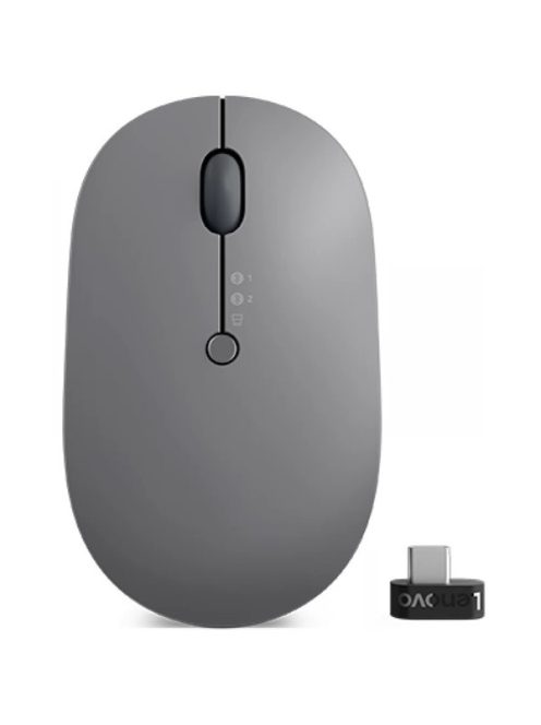 LENOVO Go Multi-Device Mouse Wireless, Storm Grey