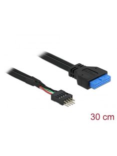   DELOCK kábel USB 3.0 pin header female > USB 2.0 pin header male 30cm