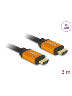   DELOCK kábel HDMI 2.1 male / male összekötő 48 Gbps 8K 60Hz 3m
