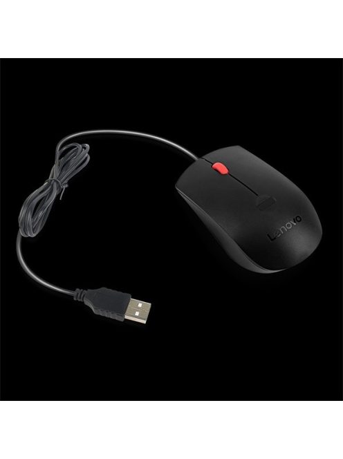 LENOVO Vezetékes egér, Fingerprint Biometric USB Mouse Gen 2