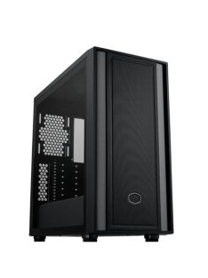   COOLER MASTER Ház ATX MasterBox 600 LITE, Tápegység nélkül, Üvegfalú, fekete