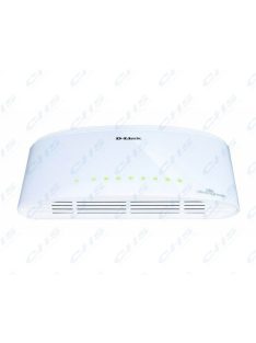 D-LINK Switch 8x1000Mbps Műanyagházas Asztali, DGS-1008D/E