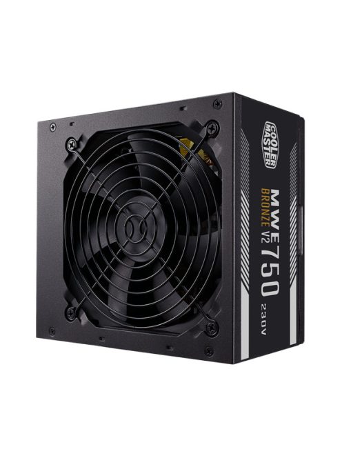 COOLER MASTER Tápegység MWE 750 BRONZE - V2, 750W, 12cm, 80+ Bronze