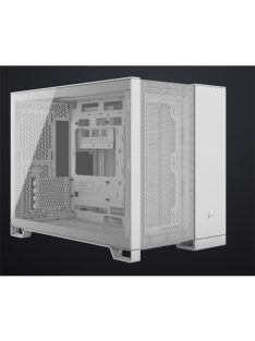   CORSAIR Ház 2500D AIRFLOW, Tápegység nélkül, Edzett Üveg, fehér