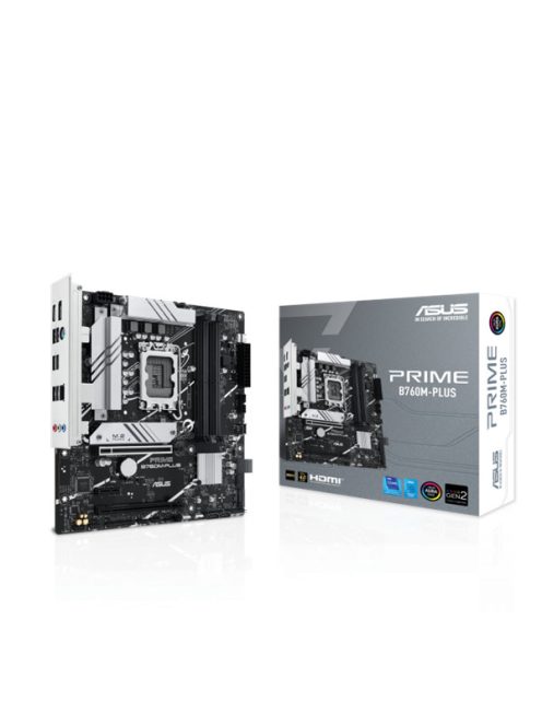 ASUS Alaplap S1700 PRIME B760M-PLUS INTEL B760, mATX