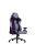 COOLER MASTER Gaming Szék CALIBER R3 GAMING CHAIR, Memóriahab, Megerősített acél keret, Gázemelő, lila-fekete
