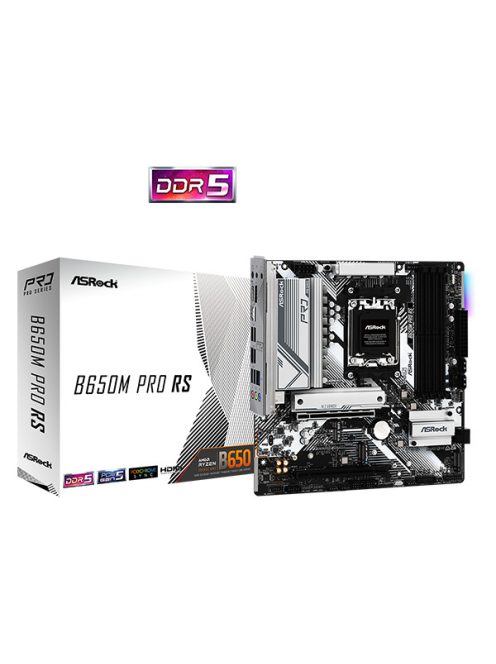 ASROCK Alaplap AM5 B650M PRO RS AMD B650, mATX