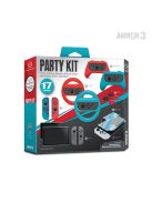 ARMOR3 Nintendo Switch/OLED Party csomag (Üvegfólia + Thumb Grips + Szilikon tokok)