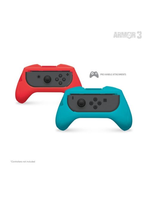 ARMOR3 Nintendo Switch/OLED Party csomag (Üvegfólia + Thumb Grips + Szilikon tokok)