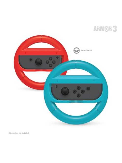 ARMOR3 Nintendo Switch/OLED Party csomag (Üvegfólia + Thumb Grips + Szilikon tokok)