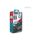 ARMOR3 Nintendo Switch/OLED Travel csomag (Üvegfólia + Thumb Grips + Füllhallgató + Tok + Töltő kábel)