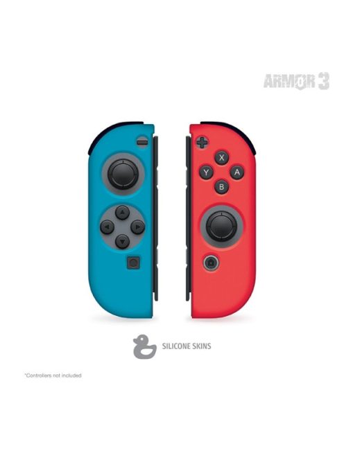 ARMOR3 Nintendo Switch/OLED Travel csomag (Üvegfólia + Thumb Grips + Füllhallgató + Tok + Töltő kábel)