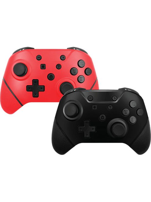 ARMOR3 NUCHAMP Nintendo Switch Kiegészítő Vezeték nélküli kontroller, Fekete & Piros (2-PACK)