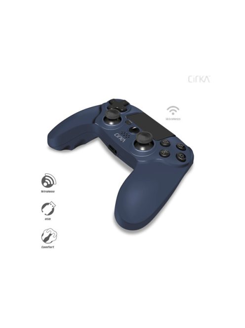 CIRKA NUFORCE PS4/PC/Mac Kiegészítő Vezeték nélküli kontroller, Alkonykék