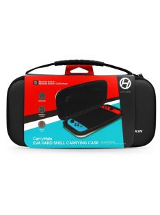   HYPERKIN CarryMate EVA Nintendo Switch/Switch OLED/Switch Lite Erősített utazótok, Fekete