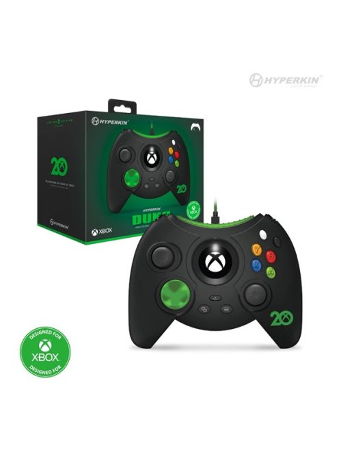 HYPERKIN Duke Xbox Series|One/Windows 11|10 20.Évf. Xbox liszenszelt Vezetékes kontroller, Fekete