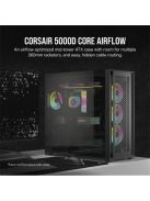 CORSAIR Ház 5000D CORE AIRFLOW, Tápegység nélkül, Edzett Üveg, fekete