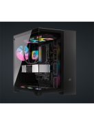 CORSAIR Ház 6500X Dual Chamber, Tápegység nélkül, Edzett Üveg, fekete