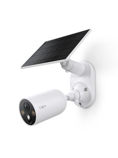   TP-LINK Wireless Kamera Cloud beltéri/kültéri + Okos Solar Panel IP65, TAPO C425 KIT